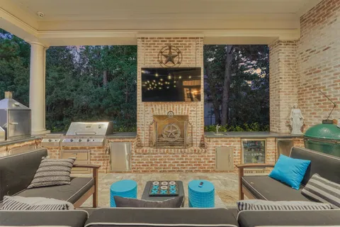 a view of swimming pool with a patio