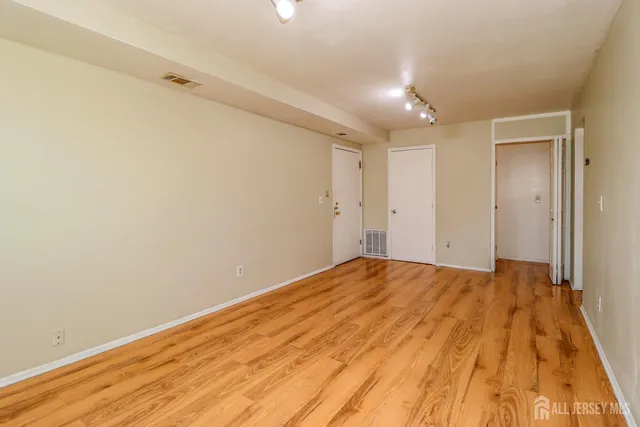 a view of empty room