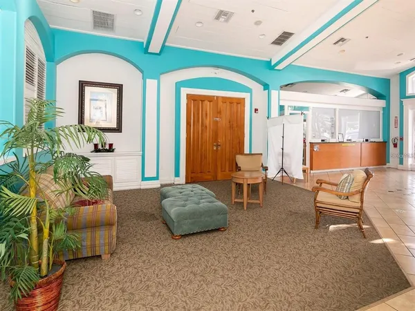 a view of outdoor space with seating area