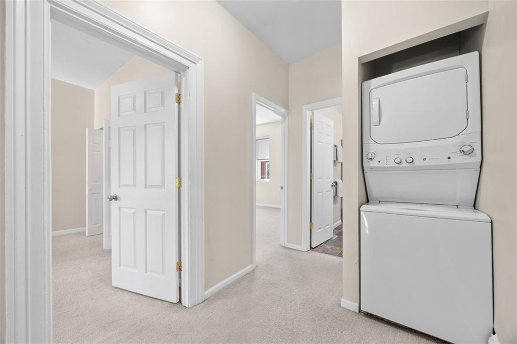 1312 Boyle Street Pittsburgh, PA 15212 - Photo 29 of 50 a view of storage and utility room with washer and dryer