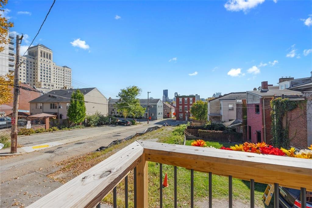 1312 Boyle Street Pittsburgh, PA 15212 - Photo 8 of 50 a view of a city from a balcony