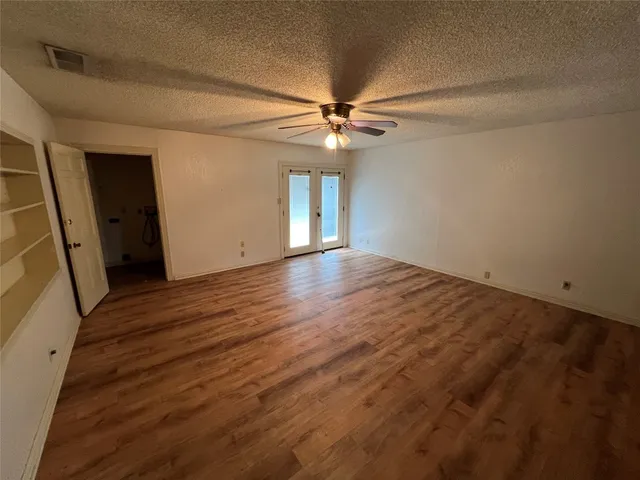 wooden floor in an empty room