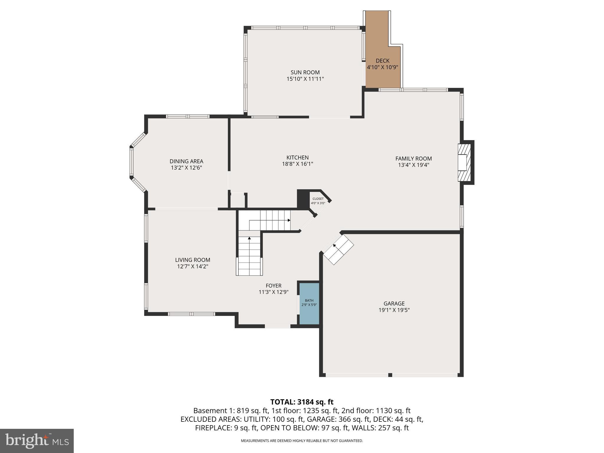 1590 Chapman Road Crofton, MD 21054 - Photo 67 of 70 Main level floor plan.