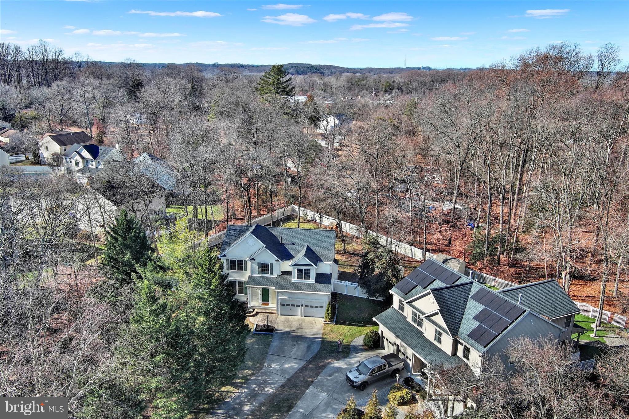 1590 Chapman Road Crofton, MD 21054 - Photo 47 of 70 an aerial view of a house with a mountain in the background