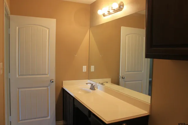 a view of a backyard with a small cabin