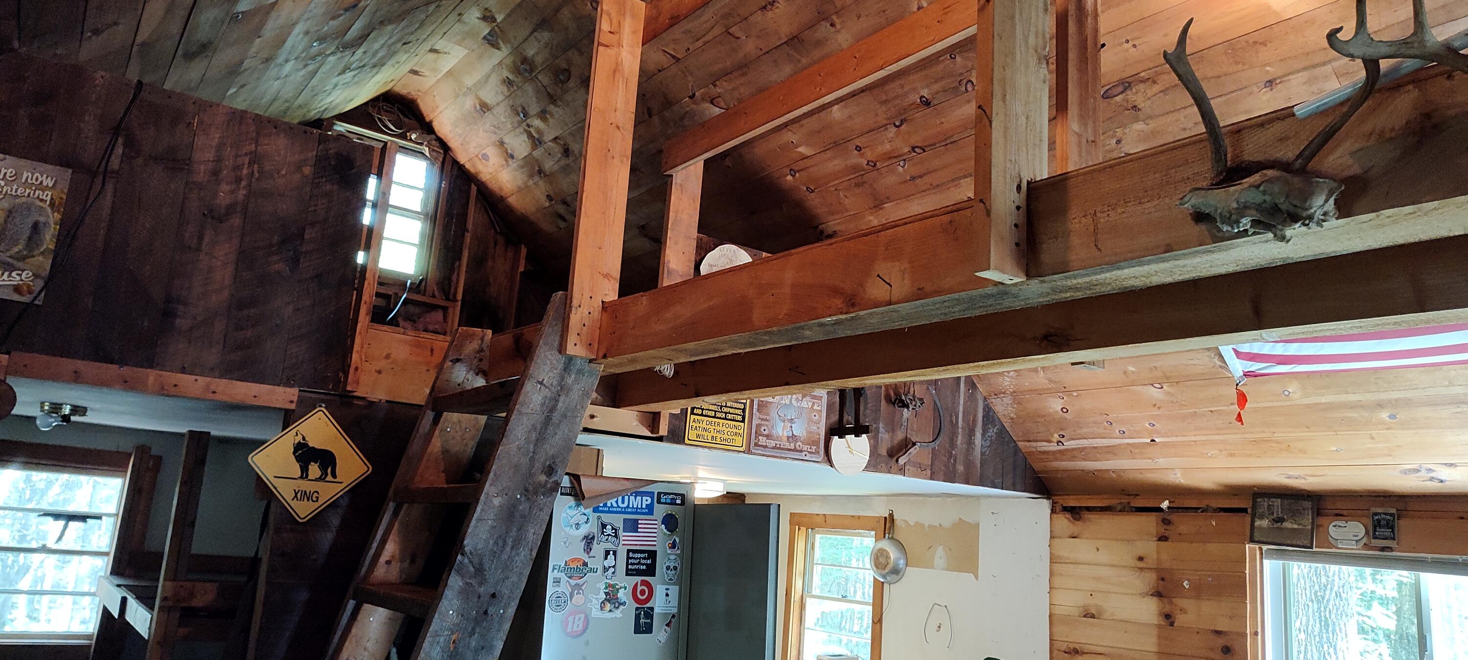 121 Bennett Pond Road Parkman, ME 04443 - Photo 9 of 11 going to loft