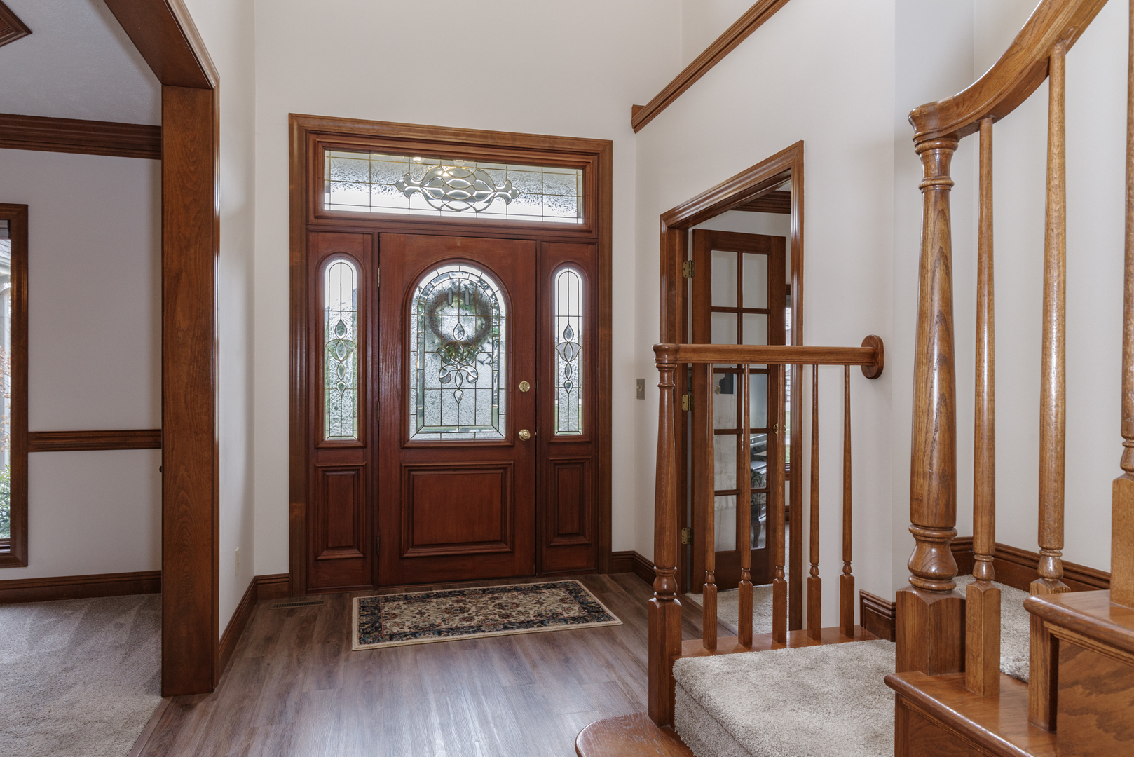 1908 Hackberry Road Bloomington, IL 61704 - Photo 5 of 50 a view of front door with wooden floor
