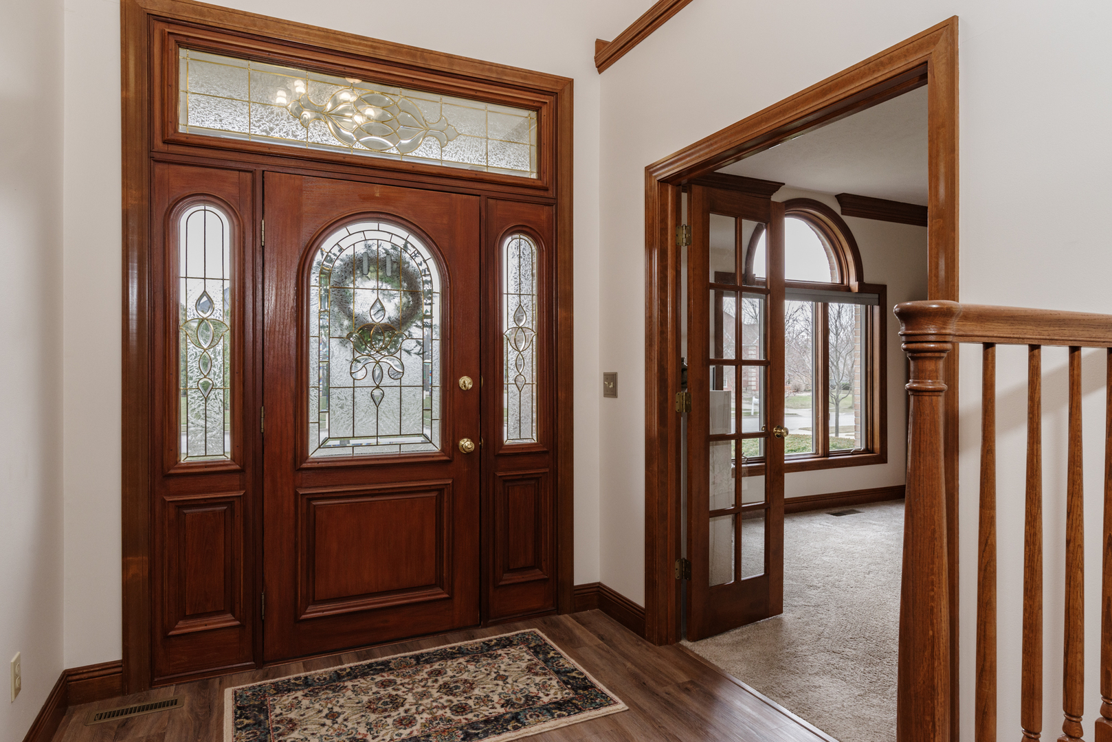 1908 Hackberry Road Bloomington, IL 61704 - Photo 6 of 50 a view of front door with a mirror