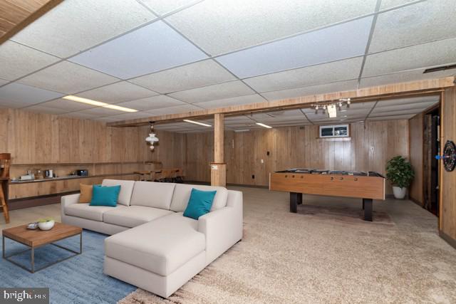 520 Powell Road Mount Holly, NJ 08060 - Photo 42 of 65 a living room with furniture and a chandelier