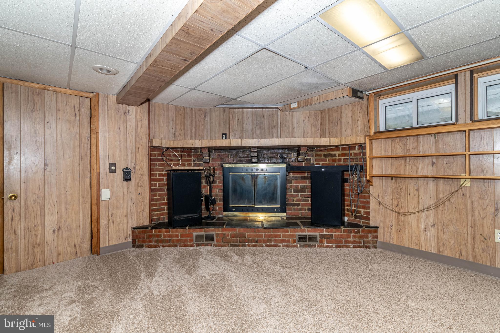 520 Powell Road Mount Holly, NJ 08060 - Photo 46 of 65 Basement fireplace