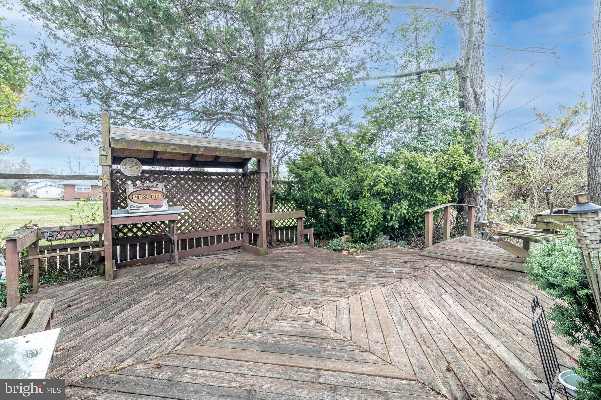 520 Powell Road Mount Holly, NJ 08060 - Photo 57 of 65 a view of outdoor space with deck and yard