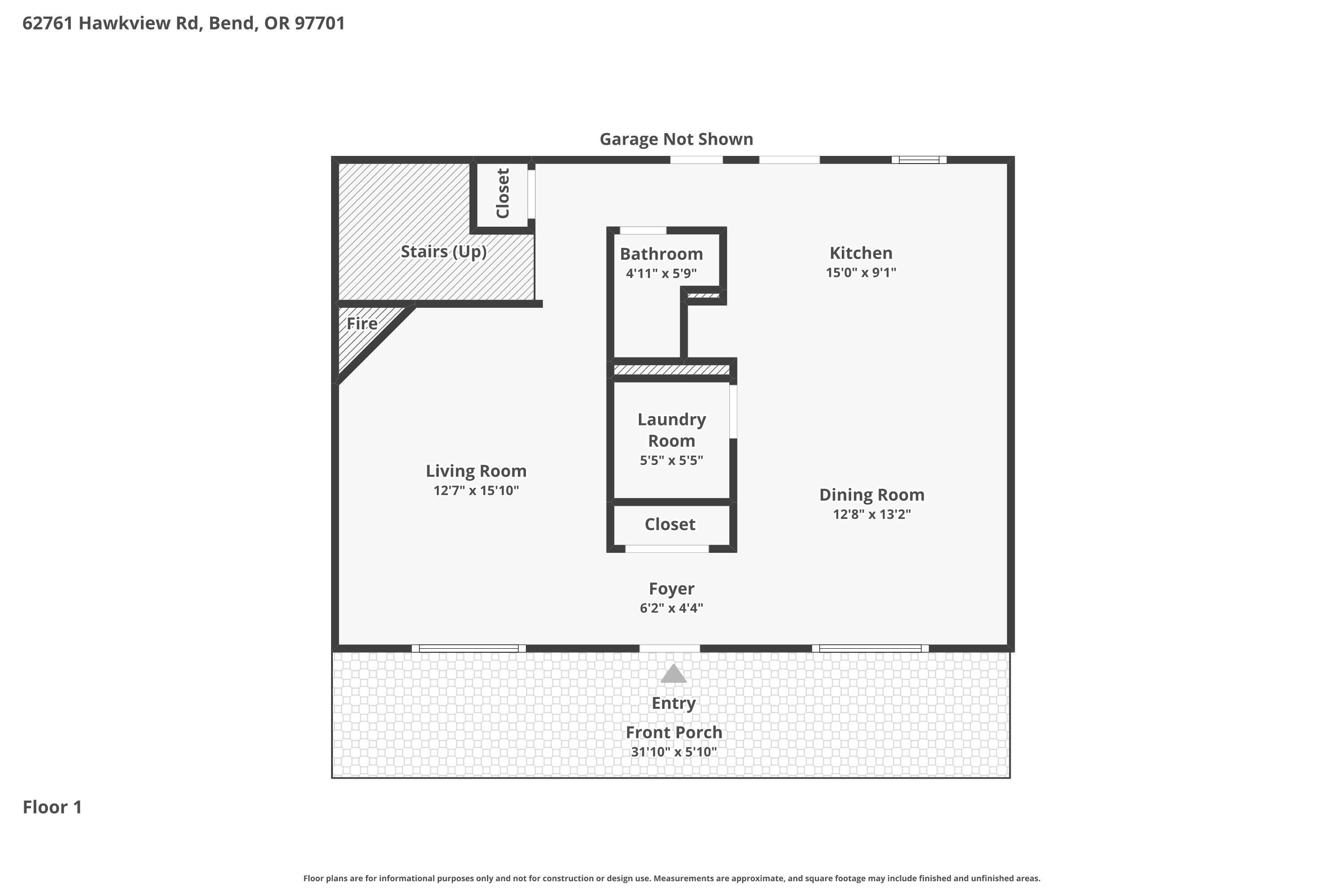 62761 Hawkview Road Bend, OR 97701 - Photo 23 of 24 Floor-1