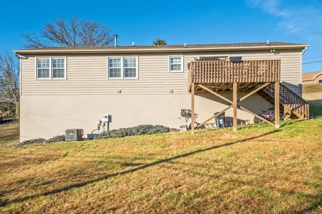 a view of a house with a snow on the wall