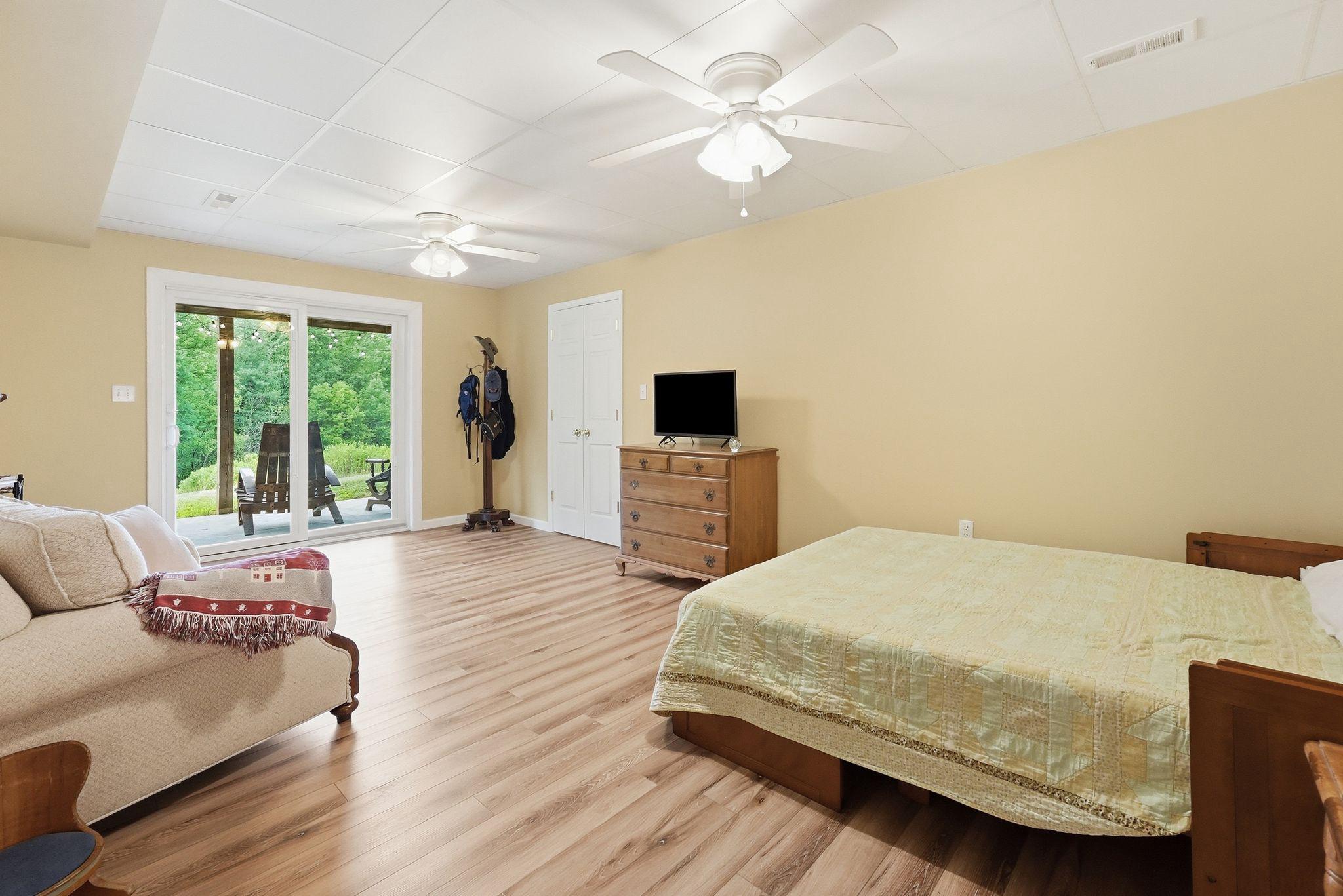 2411 Quaker Run Road Syria, VA 22743 - Photo 28 of 56 Basement level bedroom with patio access
