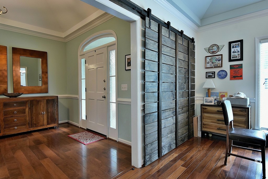 6260 Seminary Road Columbus, GA 31904 - Photo 9 of 28 Sliding Barn door in Dining/ Flex Room