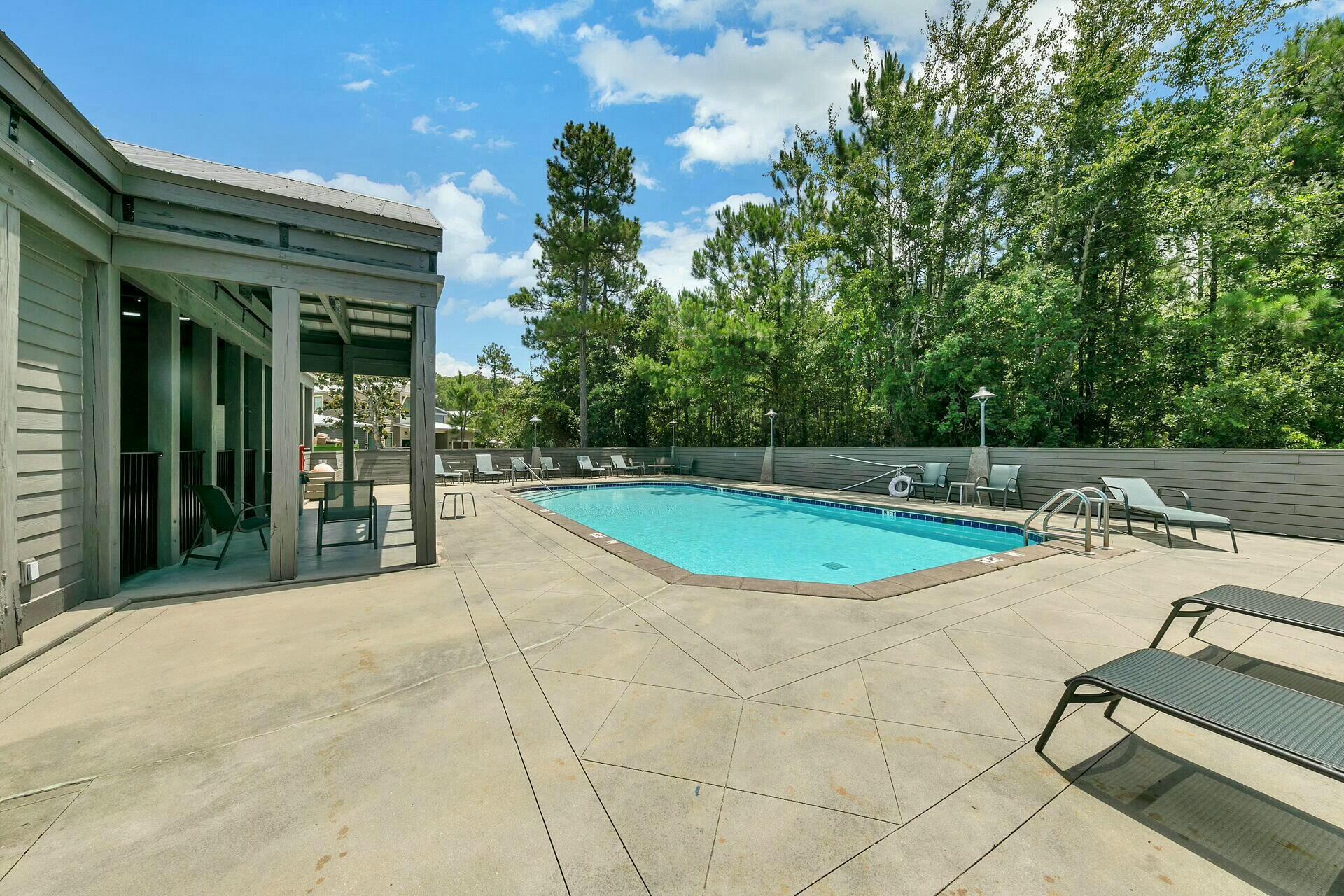 Lot 6 Edens Landing Circle Santa Rosa Beach, FL 32459 - Photo 12 of 14 a view of a swimming pool with a patio