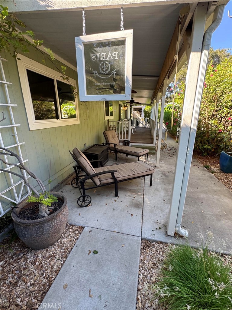 1273 South Rice Road, Unit 11 Ojai, CA 93023 - Photo 52 of 65 Large Front Porch and Patio
