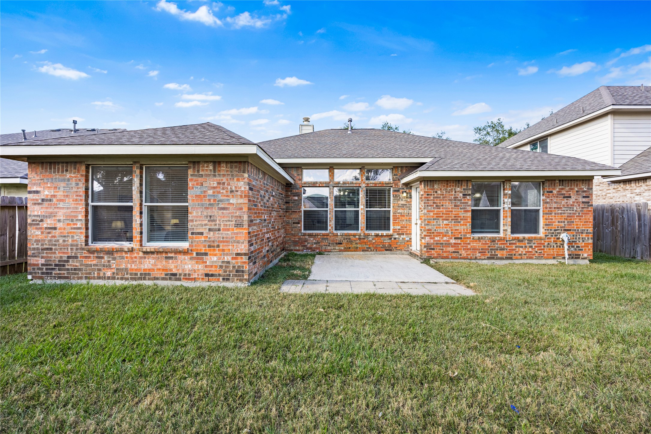 18739 Appletree Ridge Road Houston, TX 77084 - Photo 29 of 34 front view of a house with a yard