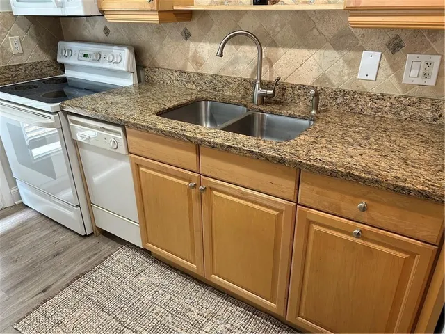 a view of a wooden floor