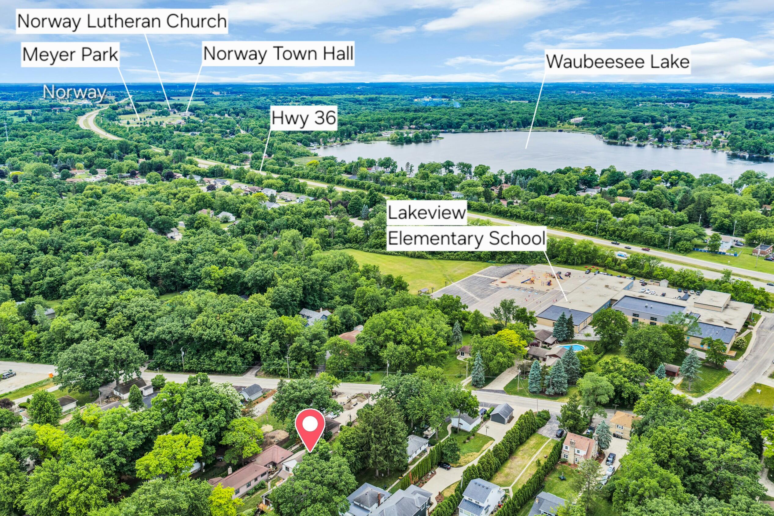 7325 West Wind Lake Road Waterford, WI 53185 - Photo 62 of 69 Drone Photo