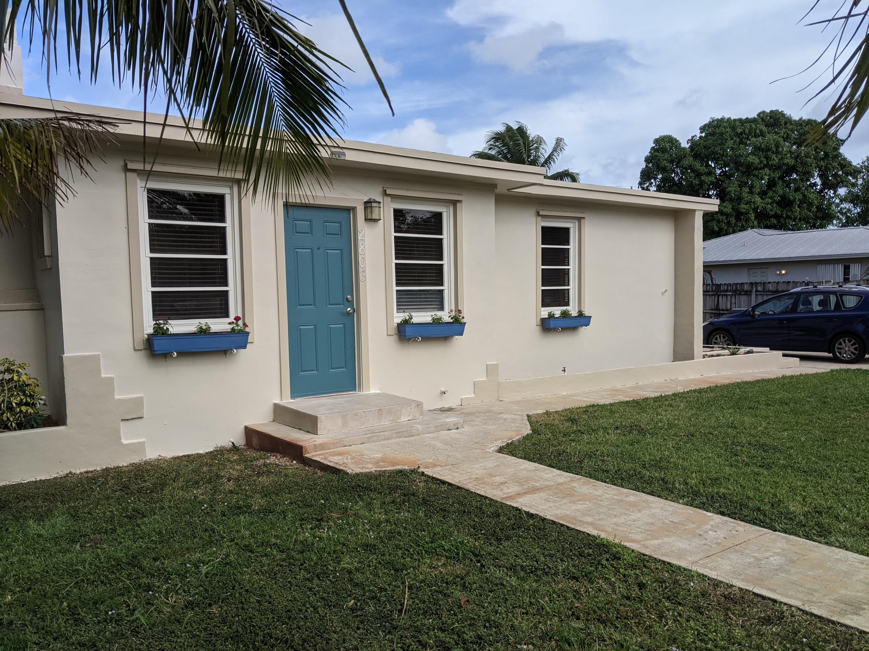 Front of the house