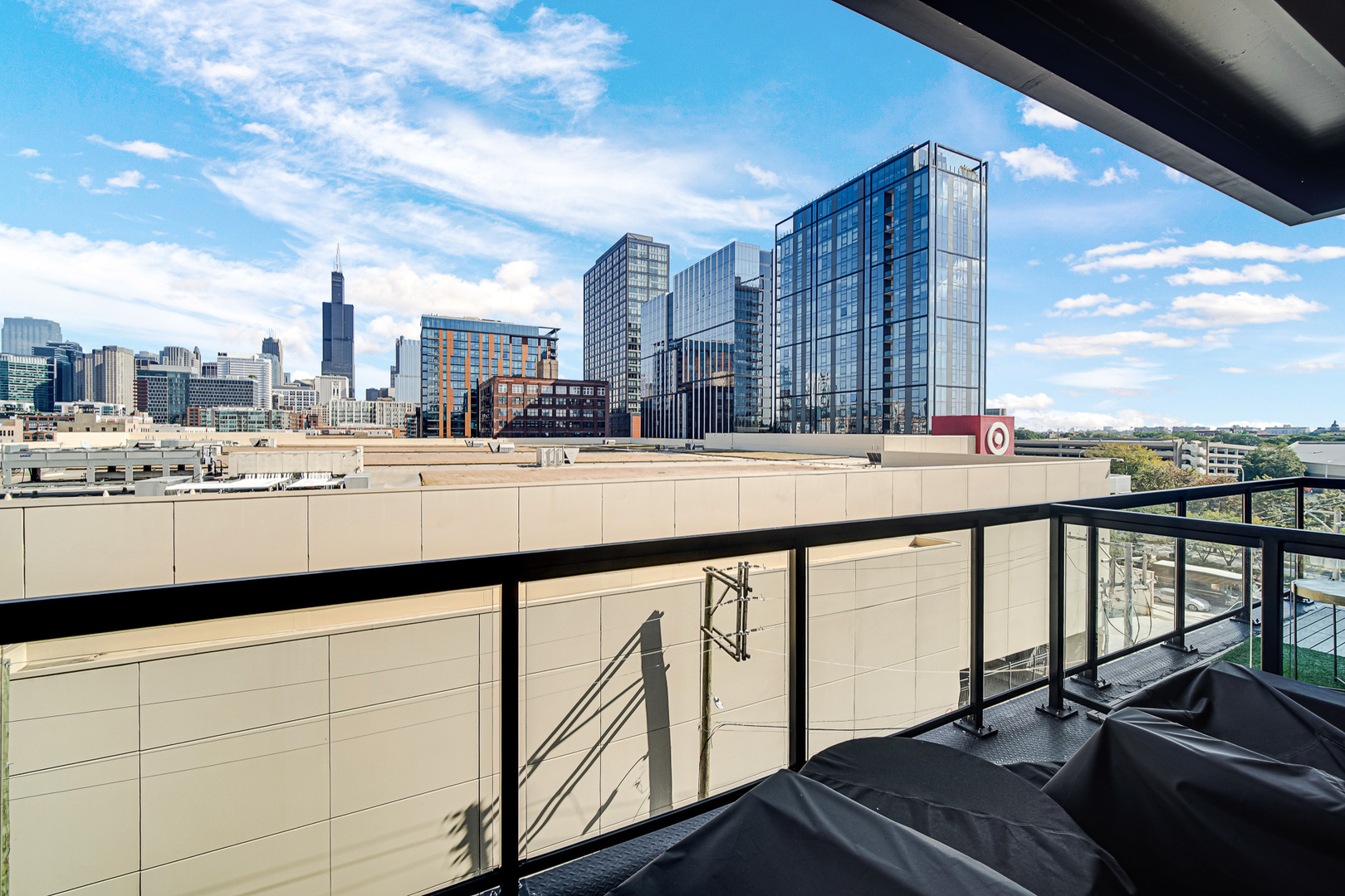 323 South Racine Avenue, Unit 5A Chicago, IL 60607 - Photo 16 of 26 a view of balcony with city view