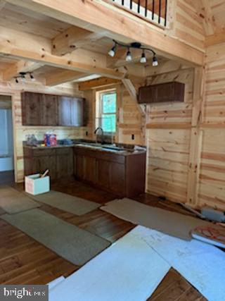 1373 Jacks Mountain Road McVeytown, PA 17051 - Photo 3 of 11 a open kitchen with wooden cabinets and a stove