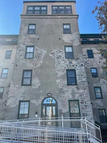 a view of front door of house