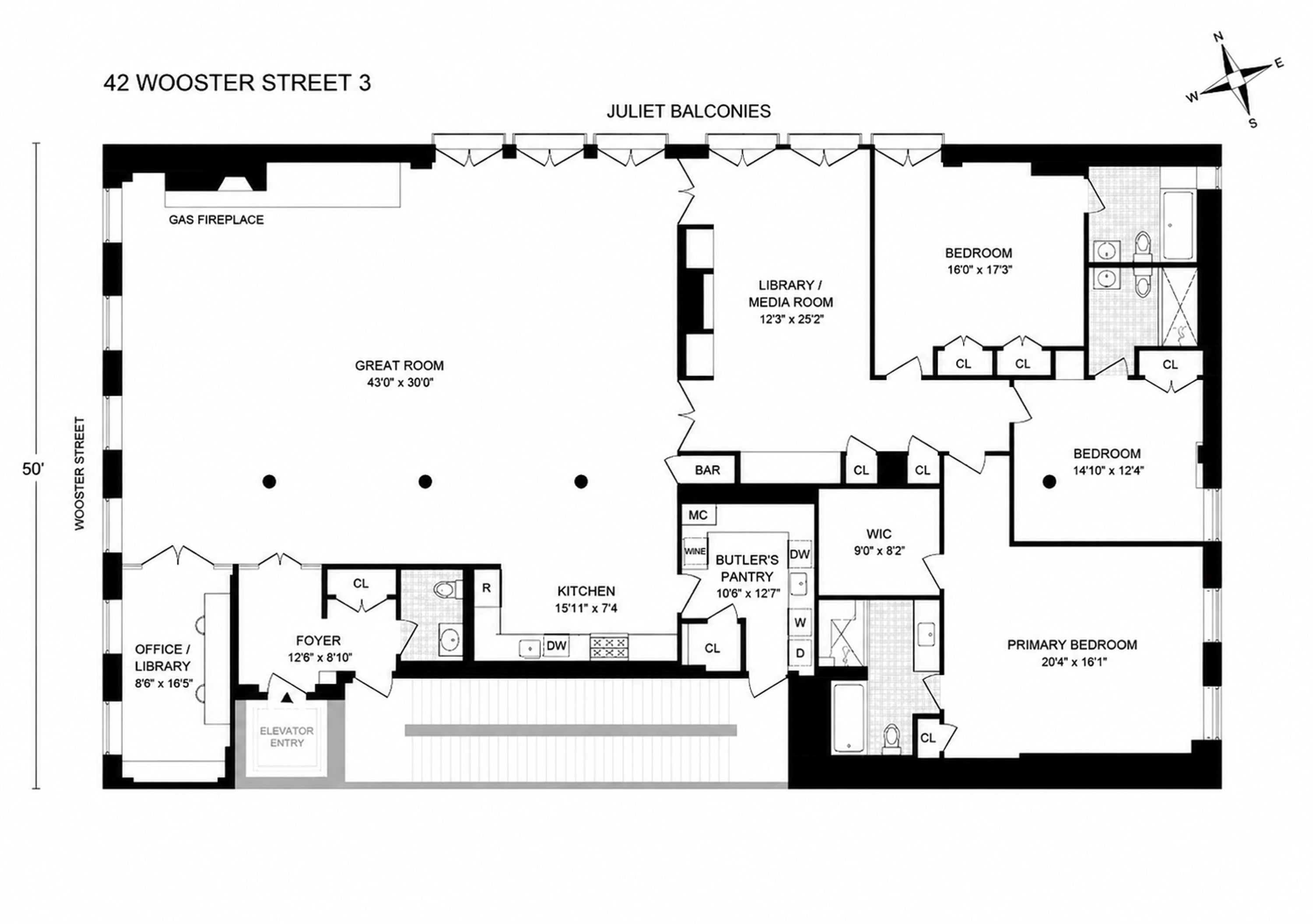 42 Wooster Street 3 Soho New York NY 10013