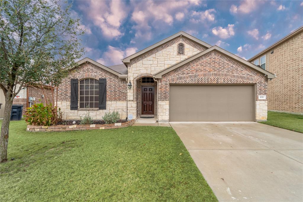 613 Pollyann Trail Haslet, TX 76052 - Photo 1 of 1 front view of a house with a yard