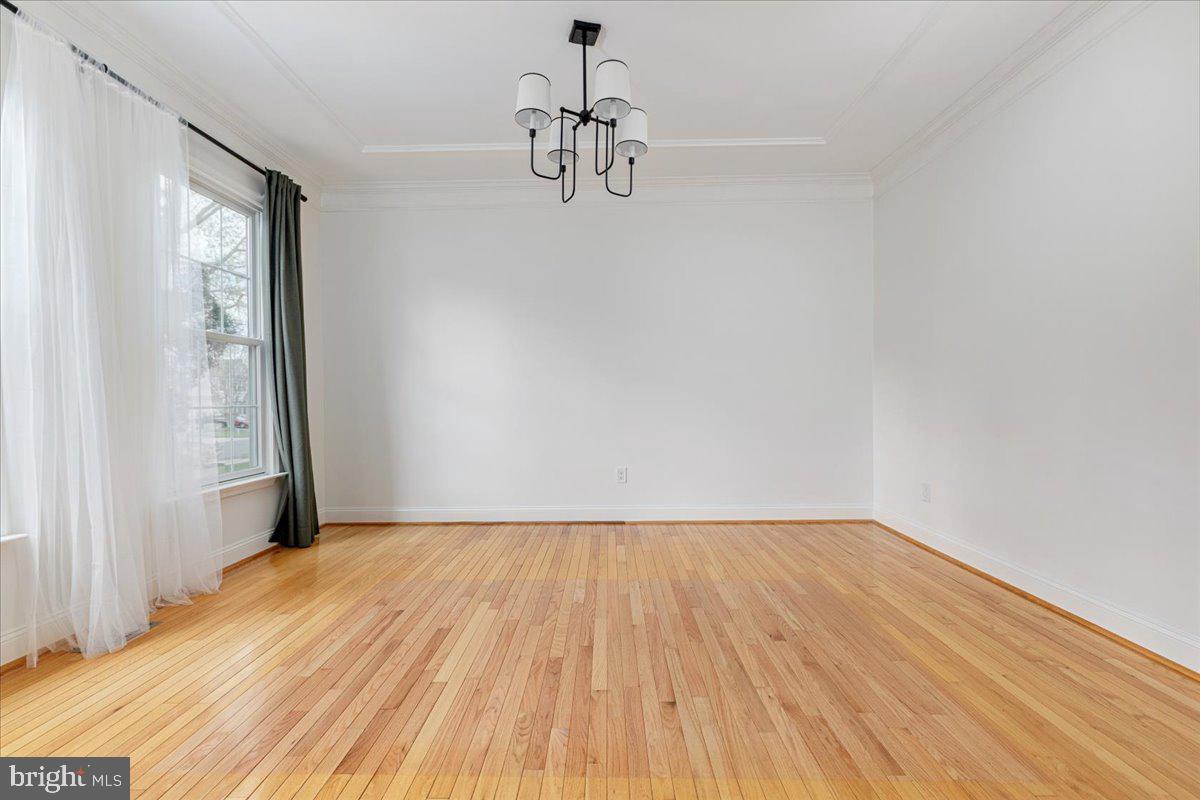 8747 Diamond Hill Drive Bristow, VA 20136 - Photo 17 of 38 a view of a room with wooden floor fan and window