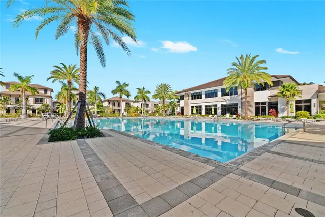 a view of a car parked in front of a building