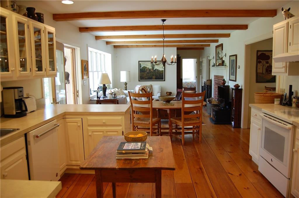 58 Waldoboro Road Washington, ME 04574 - Photo 4 of 35 Looking form the kitchen through the...