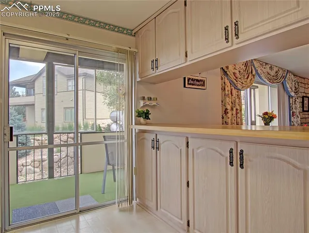 a view of a entryway door of the house