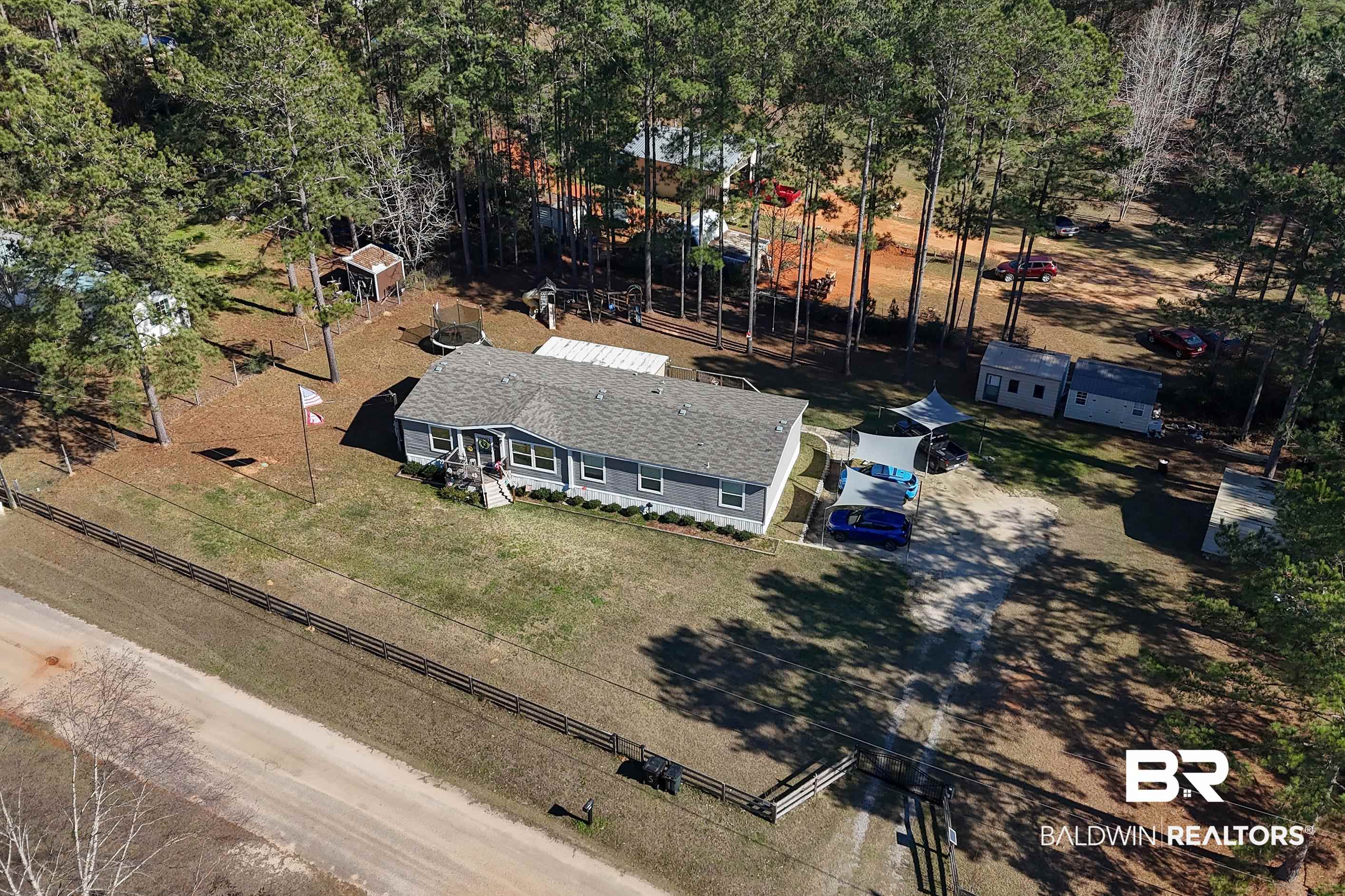 8630 Allison Lane Wilmer, AL 36587 - Photo 2 of 31 View from above of property