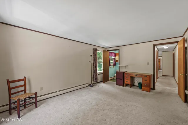 a view of a room with music instruments