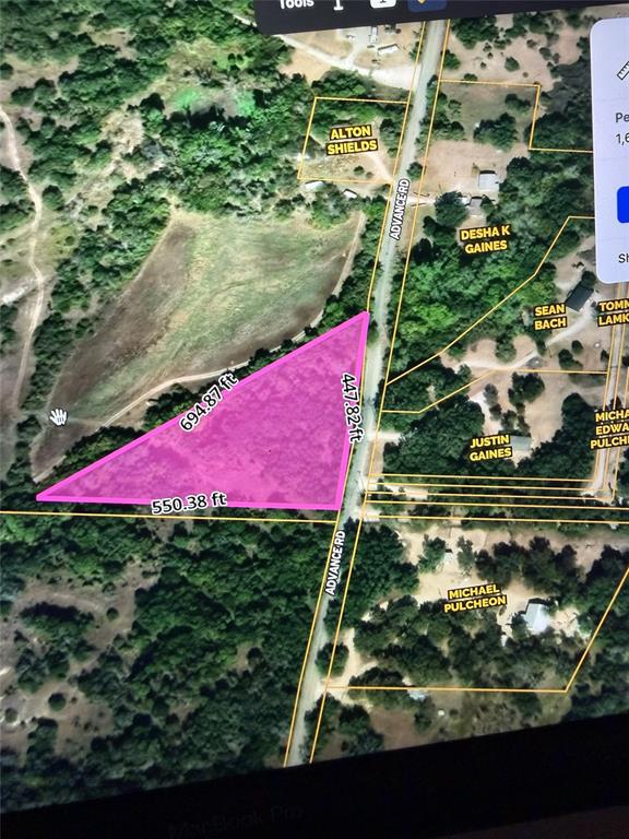 Tbd Advance Road Poolville, TX 76487 - Photo 1 of 1 a view of a yard