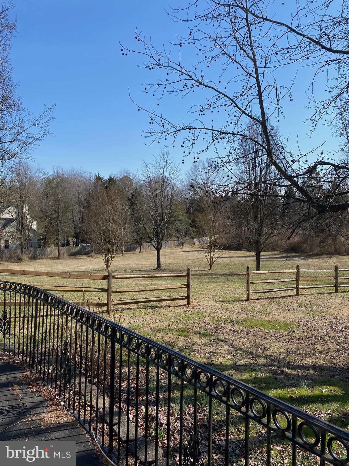 10500 Pineview Road Manassas, VA 20111 - Photo 4 of 11 View of the 3-acres from the back deck