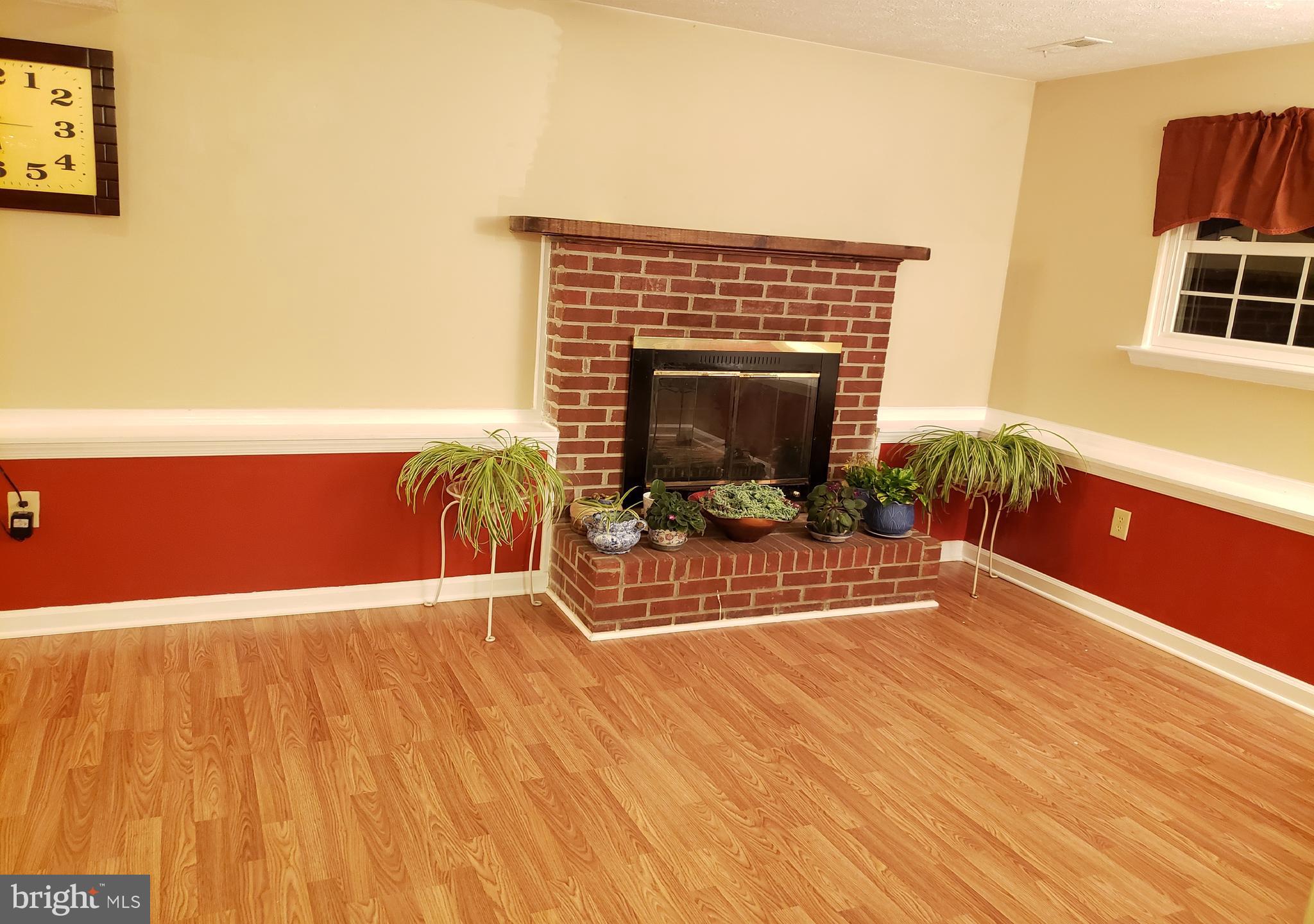 35 Buck Road Stafford, VA 22556 - Photo 10 of 14 REC ROOM VIEW 1 WITH FIRE PLACE