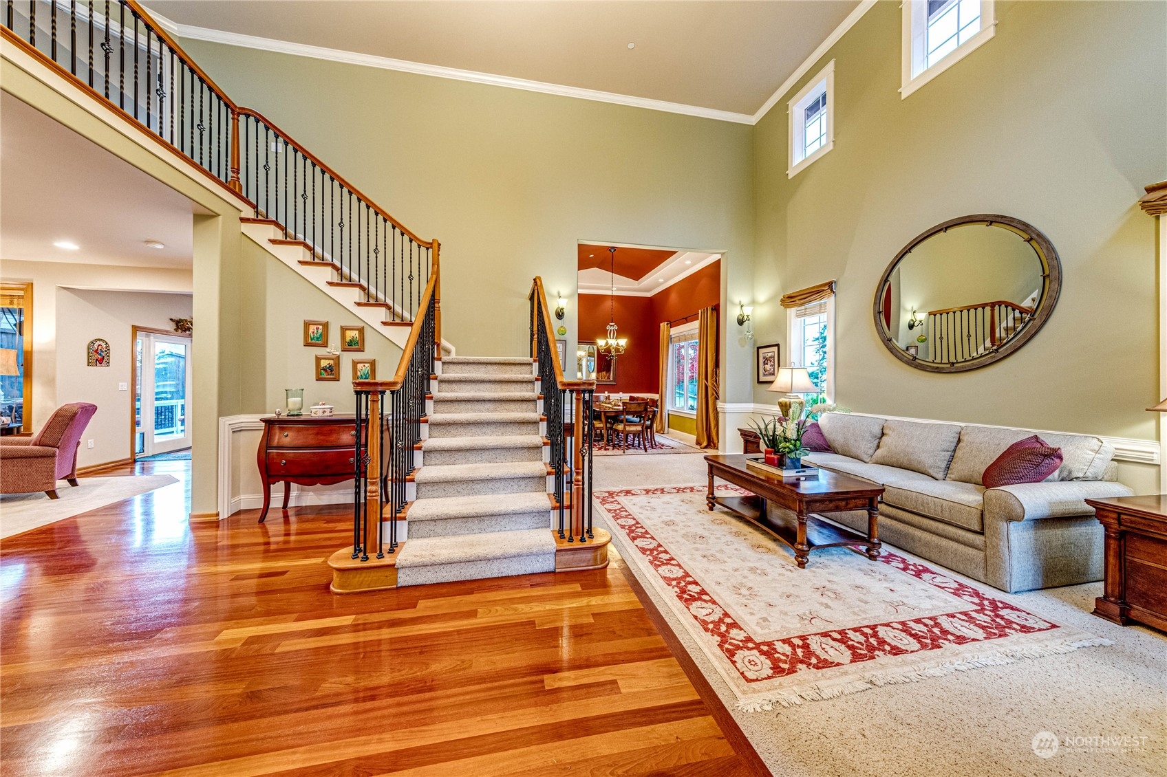 18928 108th Avenue Northeast Bothell, WA 98011 - Photo 4 of 39 a living room with furniture and a rug