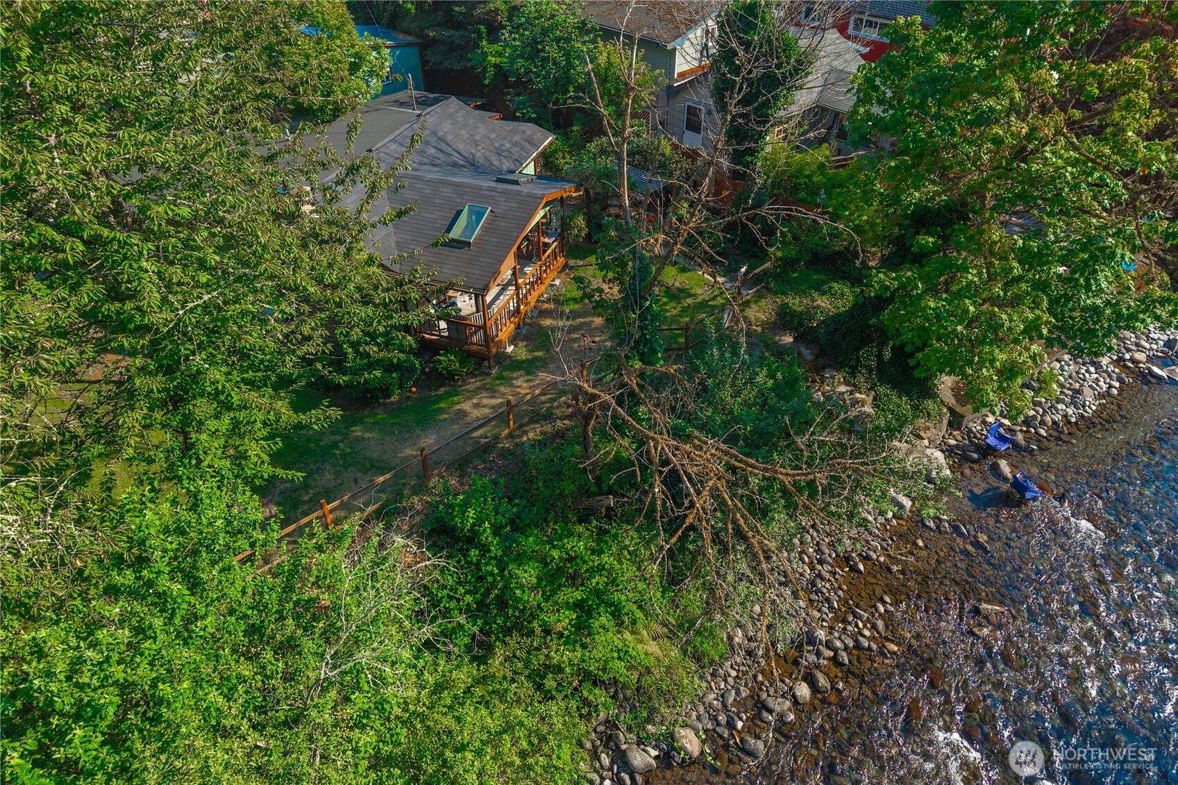 23711 Dorre Don Way Southeast Maple Valley, WA 98038 - Photo 36 of 40 an aerial view of a house with a yard