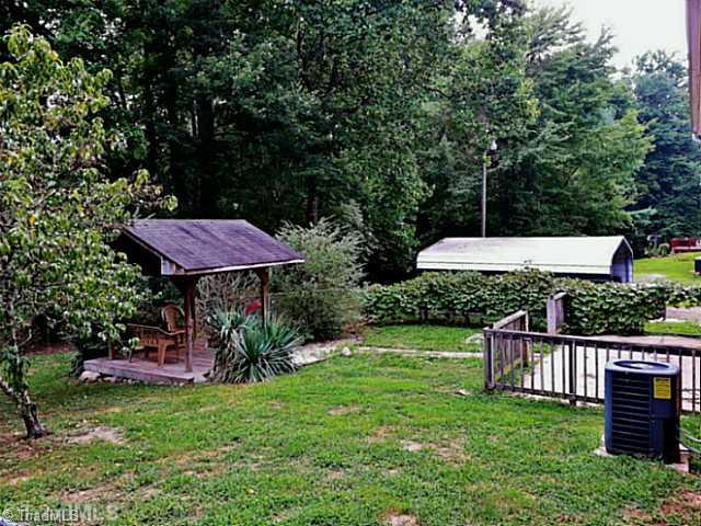 Yard/Garden. Large Fenced back yard.