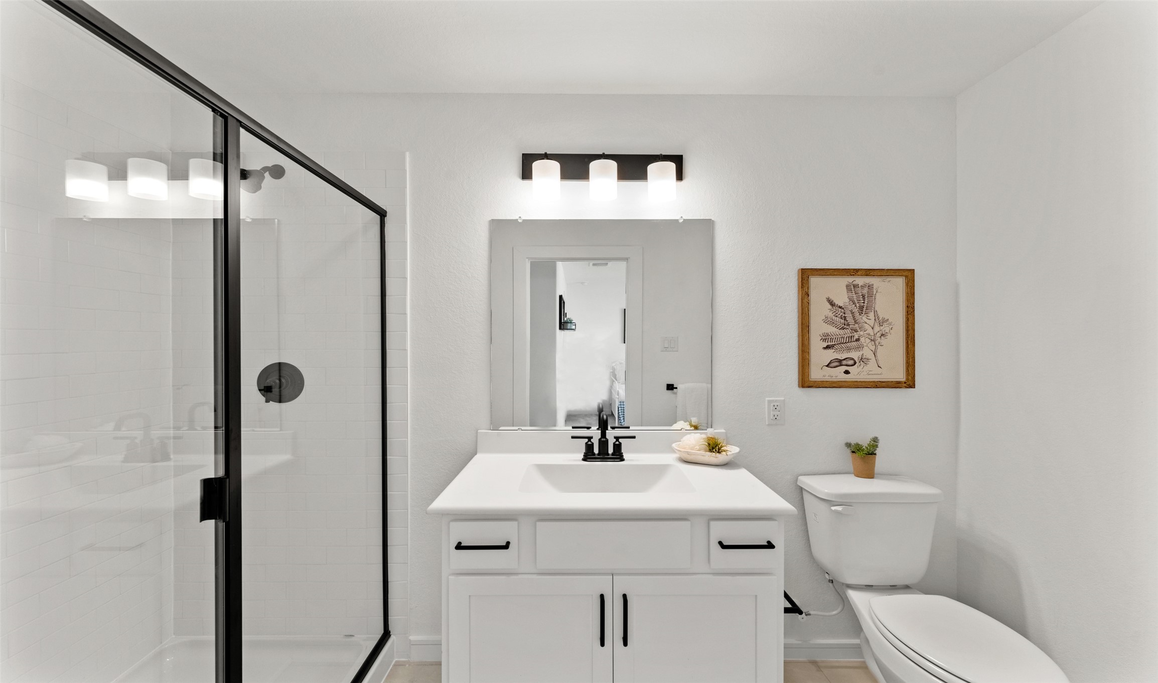 2818 Duchess Drive Rosenberg, TX 77471 - Photo 15 of 30 a bathroom with a sink a toilet and shower