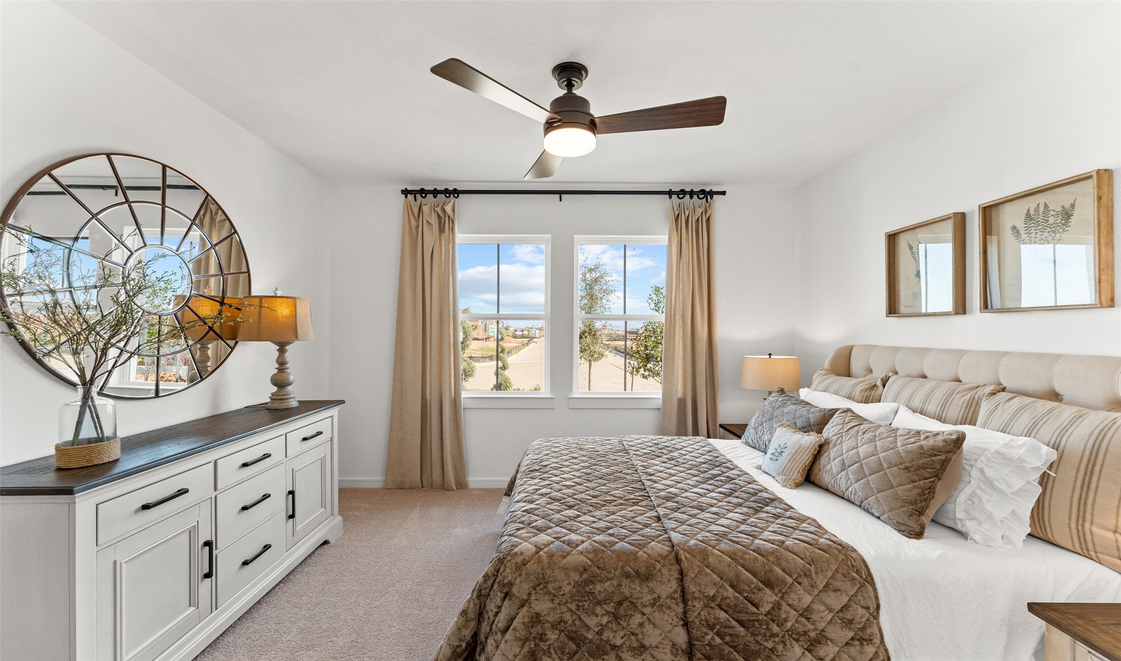 2818 Duchess Drive Rosenberg, TX 77471 - Photo 4 of 30 a bedroom with a large bed and a window