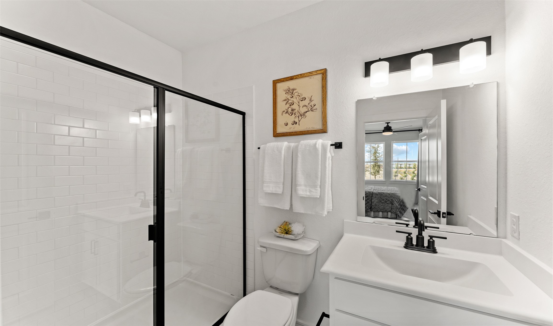 2818 Duchess Drive Rosenberg, TX 77471 - Photo 5 of 30 a bathroom with a sink a toilet and shower
