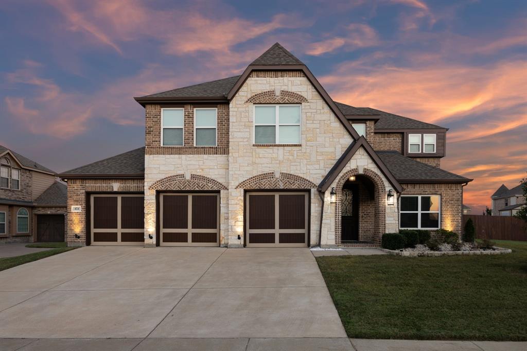 424 Anderson Lane Forney, TX 75126 - Photo 1 of 1 a front view of a house with a yard