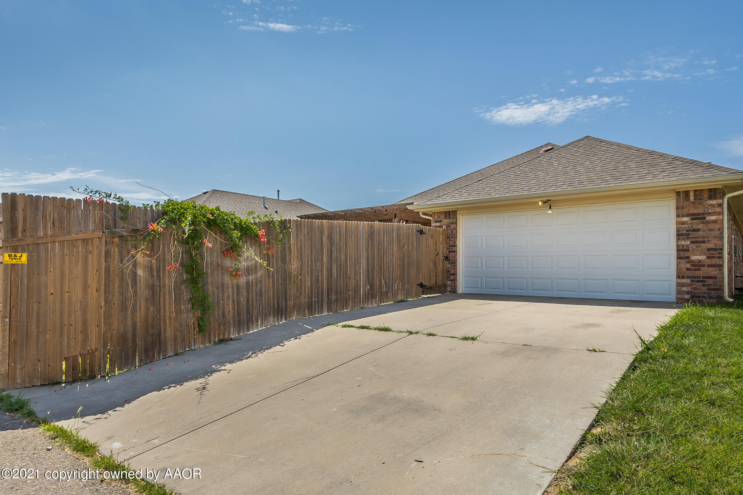 3908 Arden Road Amarillo, TX 79118 - Photo 24 of 25 a backyard of a house