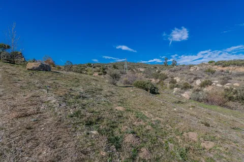 a view of a big yard with a house