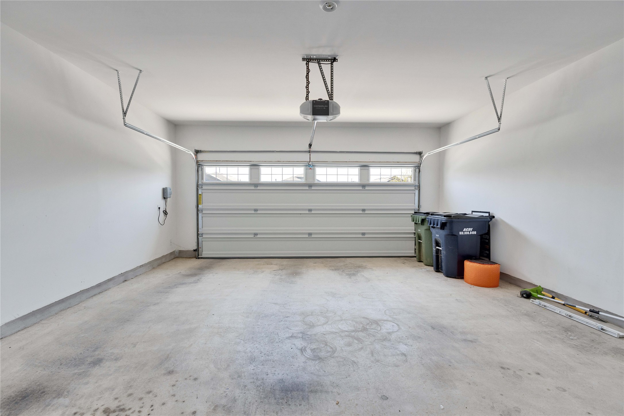 206 Canley Loop Hutto, TX 78634 - Photo 28 of 31 Two car garage with water heater and water softener.