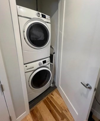 37 Kimball Street, Unit 2 Boston, MA 02122 - Photo 18 of 19 a utility room with dryer and washer